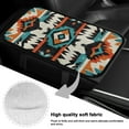 thumbnail image 7 of Yuyamidu Aztec Ethnic Gemoetric Car Armrest Cover Winter Car Armrest Pad Flannel Car Center Console Armrest Cushion Cover Warm Auto Accessories for Most Vehicles, 7 of 7