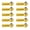 Golden, variant on M Buder 10Pcs Aluminium Alloy M4 Positive and Negative Thread Tie Push Link Rod Joint For 1/10 Model RC Car Blue (0.98 inches / 25 mm)