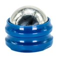 thumbnail image 1 of Pelota de fitness portátil con rodillo para masaje, ligera y estable, para terapia de frío y calor, ideal para pies, hombros, espalda y cuello. Azul, 1 of 9