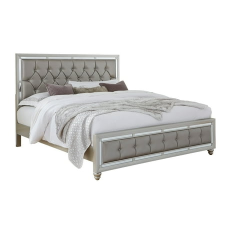 - RILEY QUEEN BED SILVER