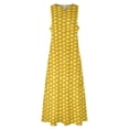thumbnail image 4 of Robe Ranch de Ferme Été Imprimé Maïs Streetwear Boho Plage Longues Robes Femmes Robe Maxi Tendance Idée Cadeau, 4 of 5
