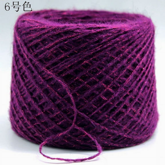 XmhyTop 200g Soft & Shiny Light Worsted Yarn, Assorted Variety Craft , Super Soft Fluffy Blend for Knitting, Crocheting, Loom and Weaving，Multicolor Yarn for Knitting,Black Rose Red