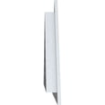 thumbnail image 3 of Ekena Millwork 40"W x 16 5/8"H Triangle Gable Vent (53 3/4"W x 22 3/8"H Frame Size) 10/12 Pitch Functional, PVC Gable Vent with 1" x 4" Flat Trim Frame, 3 of 14