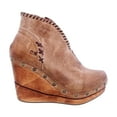 thumbnail image 2 of Short Boots Female Side Zipper Wedges Mid-heel Ladies Boots, 2 of 4
