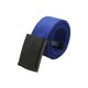 thumbnail image 1 of Lona Unisex Sin Agujeros Hebilla Deslizante Cintura Ajustable Ancho Del Cinturón 1 5/8 Y 1 1/2 Royal (Hebilla Negra) 24-34, 1 of 6