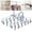 02#Blue, variant on Bxaolu Foldable Clip and Drip Hanger with 32 Clips - Plastic Hanging Drying Rack for Clothes Underwear Socks