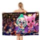 thumbnail image 1 of PINKFONG Toalla de playa de secado rápido con diseño temático, regalo para mujeres y niñas, ideal para cumpleaños, fans, amantes de la música, uso en la playa o al aire libre, 78 × 150 cm, 1 of 6
