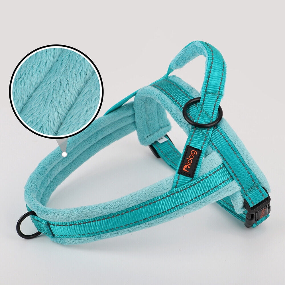 Beirui No Pull Nylon Dog Harness Reflective Soft Comfortable Walking Strap Vest for Small Medium Large Dogs Adjustable
