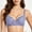 Blue, variant on Womens Blue Lace Underwire Bra Demi Cup Non Padded C D E Soft Daily Wear,Size 100D