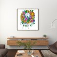 thumbnail image 4 of 5D DIY diamante pintura completa forma especial taladro atrapasueños imagen pared artes FLhrweasw Nuevo, 4 of 9