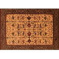 thumbnail image 1 of Ahgly Company Indoor Rectangle Oriental Orange Traditional Area Rugs, 6' x 9', 1 of 4