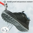 thumbnail image 5 of Safety Trainers Mens Steel Toe Cap Trainers Winter Anti-Smashing Safety Shoes Lightweight Warmth Work Shoes Comfort, 5 of 7