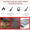 thumbnail image 4 of 8 Inch BBQ Grill Brush for Outdoor Grill and Scraper Stainless Steel Wire Extra Strong Cleaner Heavy Duty Barbecue Cleaning Brush Cleaner,1Pc, 4 of 5