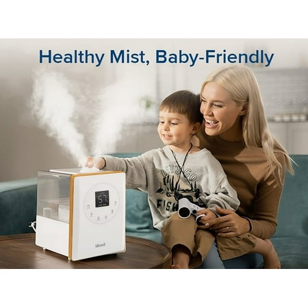 Levoit Smart Hybrid Ultrasonic Humidifier - White