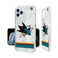 thumbnail image 4 of San Jose Sharks iPhone Stripe Clear Ice Case, 4 of 7