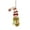 Cream, variant on Ganz Snowman Mitten Ornament - One Ornament 4.75 Inch, Wool - Coal Eyes Carrot Nose Mx189834 Gold