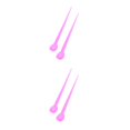 thumbnail image 2 of Maoww 1 Set Perm Rod Wear-resistant Durable Unique Design Exquisite Appearance Easy Installment Heat-insulating Hair Curlers Pink Pink 2Set, 2 of 6