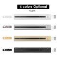 thumbnail image 2 of Yeacher Electrical Outlet Track Surface Mounted Power Outlet Track 60cm Aluminum Alloy Kitchen Sockets Track Wall Outlet Extension Sliding Rail Works with Movable Power Outlet, 2 of 8