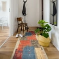 thumbnail image 6 of CAMILSON Oriental Retro Persian Traditional Vintage Distressed Non-Shedding Indoor Area Rug(4007-Multi 2x7), 6 of 10