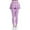 Purple, variant on Womens Yoga Pants Black Skort Yoga Pants High Waist Skirt Overlay Stretchy Fabric Tennis & Casual Outing Sporty Leggings