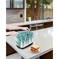thumbnail image 4 of Fsddascl Green Eucalyptus Small Toaster Cover 2 Slice, Kitchen Appliance Covers, Botanical Leaves Pastoral Plants Toaster Oven Cover with Loop, Bread Machine Cover Polyester Dust Cover Protection, 4 of 5