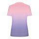 thumbnail image 2 of Mujeres Tops Casual V-Cuello Impreso Oversized Mangas Cortas Camiseta Top, Poliéster Verano Primavera, 2 of 5