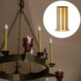 thumbnail image 1 of Nestingho 4Pcs Iron Chandelier Base Sleeves Replacement for Simple Home Lighting Fixtures, 1 of 8