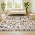 thumbnail image 4 of JONATHAN Y MODERN PERSIAN 4 x 6 Area Rug, Boho Floral - Beige/Multi, MDP200B-4, 4 of 10