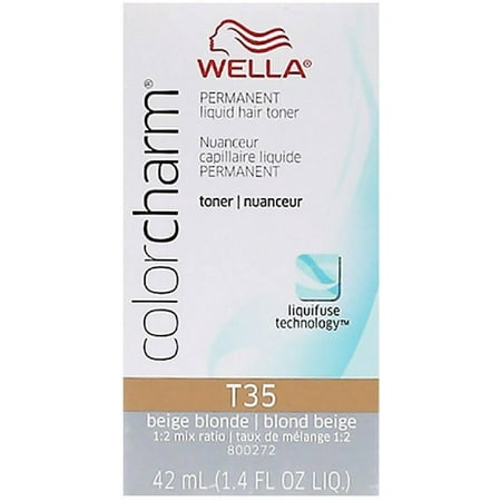 Wella 4 Pack Wella Color Charm Hair Color Permanent Liquid