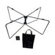 thumbnail image 4 of Soporte de enfriamiento plegable, portaequipajes, soporte plegable portátil, resistente y conveniente Negro, 4 of 8
