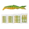 thumbnail image 1 of LSLJS Mino Fish Road Ya Bicolor Multi Fish Soft Bait Multicolor Multi Size Scissors Fish Tail False Bait Soft Bait, Home Accessories, 1 of 1