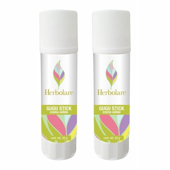 Pack de Crema Sólida Herbolare Gugu Stick 2 Piezas con 20 g c/u
