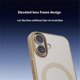 thumbnail image 4 of For iPhone 16 Case Compatible with MagSafe Matte PC Back Cover - Titanium, 4 of 5