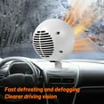 thumbnail image 3 of Portable Car Heater Fan,  Fast Heating Quickly Defrost Defogger Demister Heat Cooling Fan with Multiple Temperature Settings, 3 of 7