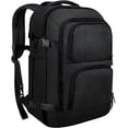 thumbnail image 1 of Mochila viaje Dinictis 40L p/hombres y mujeres, portátil 17, maleta vuelo, resistente al agua, negra. (70 characters), 1 of 3