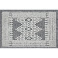 thumbnail image 3 of Transitional 2x3 Area Rug (2' x 3') Moroccan Gray, Cream Indoor Scatter Easy to Clean, 3 of 8