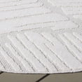 thumbnail image 4 of SAFAVIEH Global Zelma Geometric Indoor/Outdoor Area Rug, Light Beige/Ivory, 6'7" x 6'7" Round, 4 of 9