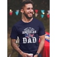 thumbnail image 2 of All American Dad T-Shirt Men -Image by Shutterstock, Male Large, 2 of 4