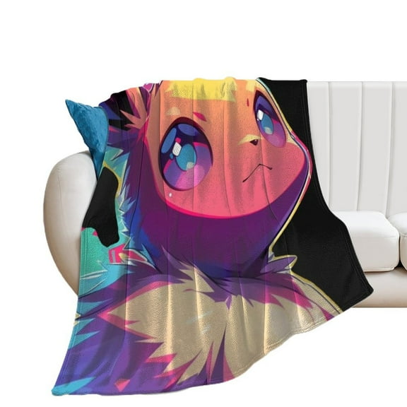 Anime Blankets Pokemon Throw Blanket 50"*60"(130*150cm) Pokemon Merch for Kids