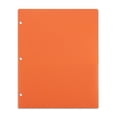thumbnail image 2 of Staples 3-Hole Punched 2-Pocket Portfolios Orange 52804, 2 of 3