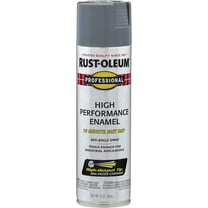 Rust-Oleum 7587838 Professional High Performance Enamel Spray Paint, 15 Oz, Gloss Dark Machine Gray