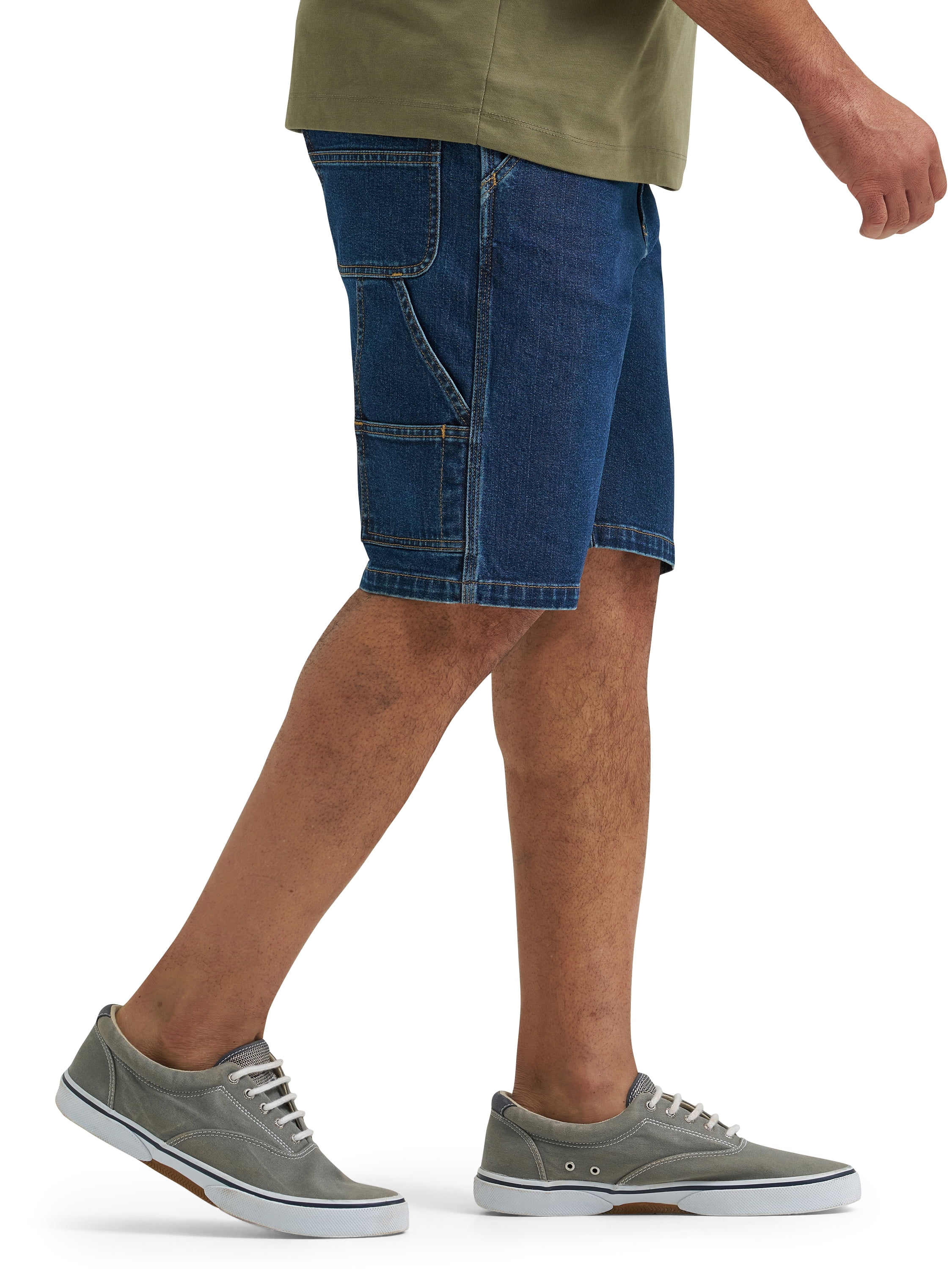 Wrangler Men's and Big Men's Relaxed Fit Carpenter Denim Short (30-50)