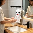 thumbnail image 5 of Mummy Shaped Hanging Hand Towel - Thick Fleece Water Absorbing Decor Cloth for Kitchen and Bathroom - Perfect for Halloween and Seasonal Home Decoration - Soft and Durable for Daily Use, 5 of 7