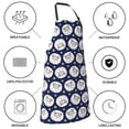 thumbnail image 5 of Naloa Cute Sheep With Star Apron Kitchen Aprons with Pockets for Women Men Chef, 5 of 8