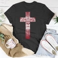 thumbnail image 5 of Cool Lion Of Judah Nice Cross Jesus Christians Men Women TShirt, 5 of 6