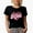 Black, variant on Mini, Retro Mother-To-Daughter Themed Mother's or Valentine's Day Gift, Black T-Shirt, 3XL