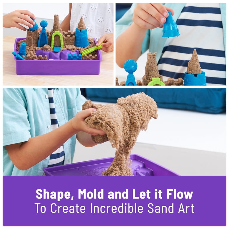 Kinetic Sand Deluxe Beach Castle Set with Tools photo 3