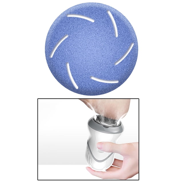 Amoladora eléctrica para pies, removedor de de pies, removedor de piel dura, 3 es Cabeza de pulido azul Colcomx Removedor de callos eléctrico