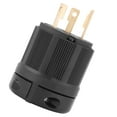 thumbnail image 3 of 30A 125V 3 Wire Generator Twist Lock Plug 3Pin Electrical Plug Receptacle Connector, 3 of 8