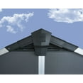 thumbnail image 3 of Palram - Canopia Yukon 11' x 21' Shed - Gray, 3 of 13